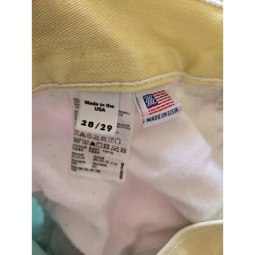 American Apparel Womens Pastel Colorblock Mom Shorts 90s Vtg Inspired - Picture 4 of 7